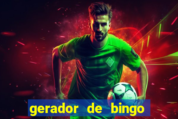 gerador de bingo cha de bebe